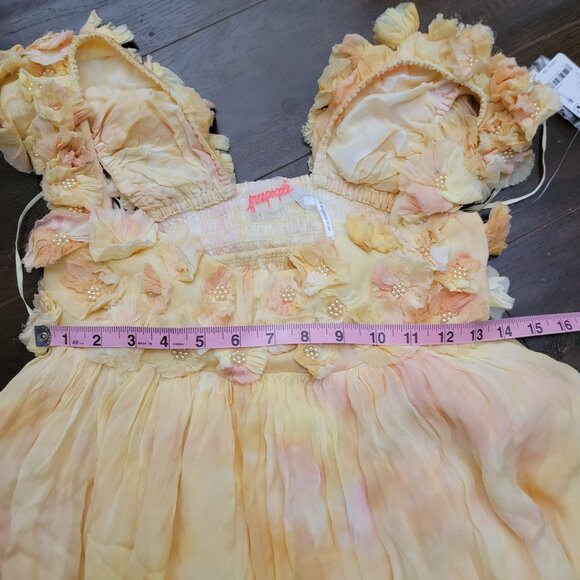 Free People Mango Mambo Maxi Dress Womens S Fairy Enchanting Romance Boho Floral - Picture 9 of 10